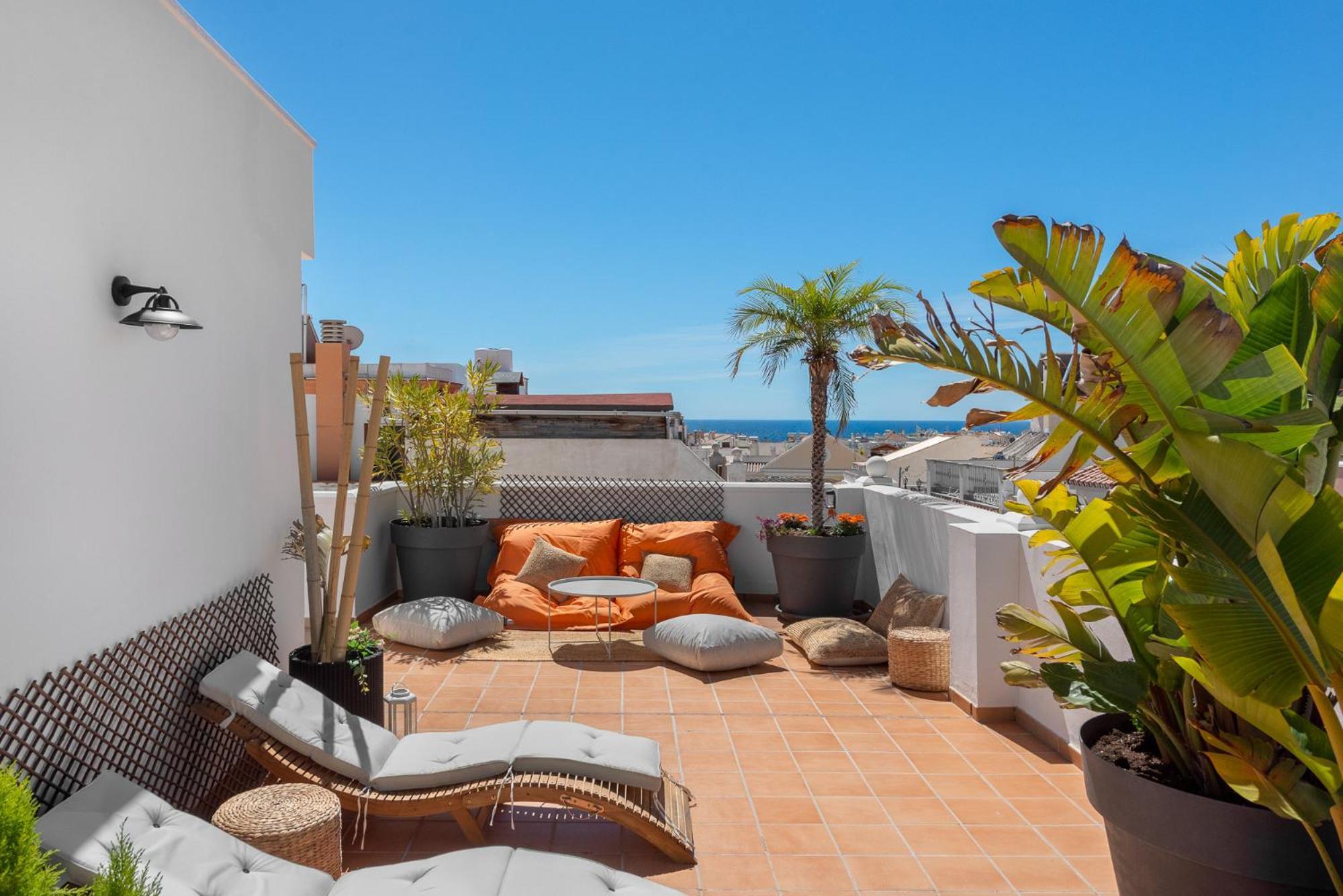 Appartement Casco Antiguo Terraza Y Vistas Al Mar Playa A Pie 1b Nerja