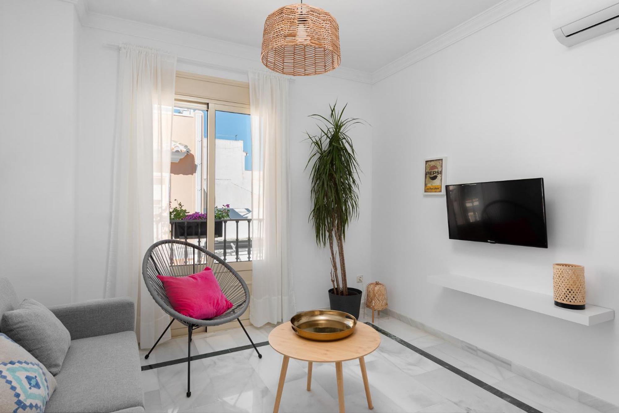 Casco Antiguo Terraza Y Vistas Al Mar Playa A Pie 1b Appartement Nerja