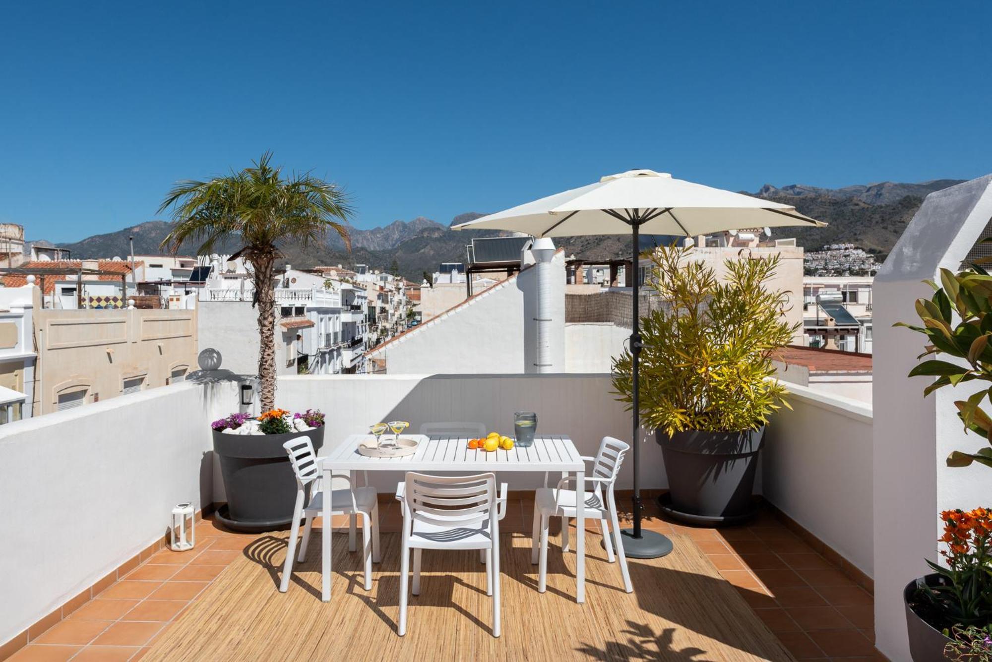 Casco Antiguo Terraza Y Vistas Al Mar Playa A Pie 1b Appartement *